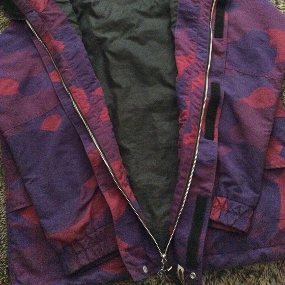 Bape Purple Zoom Camo Snowboarding Jacket - Picture 5 of 8